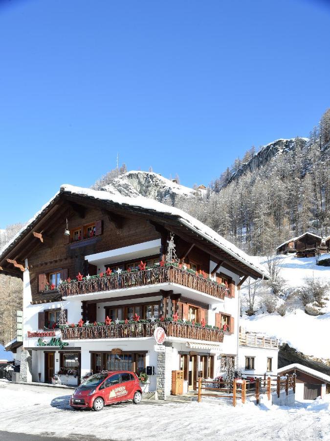 Hotel Les Melezes Haudères Exterior foto