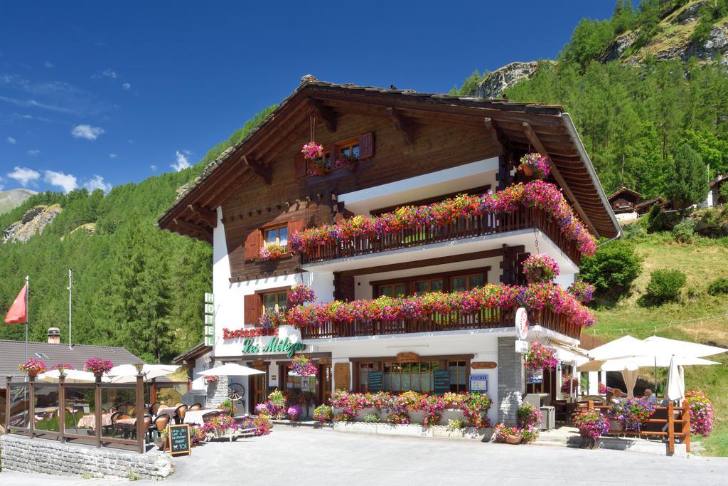 Hotel Les Melezes Haudères Exterior foto