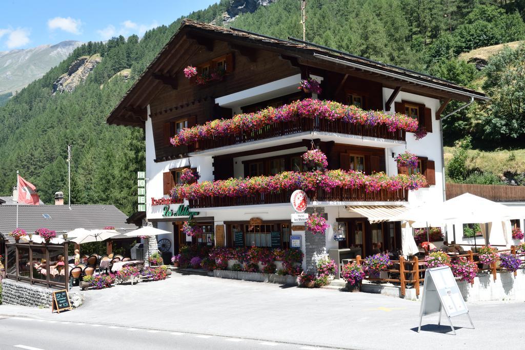 Hotel Les Melezes Haudères Exterior foto