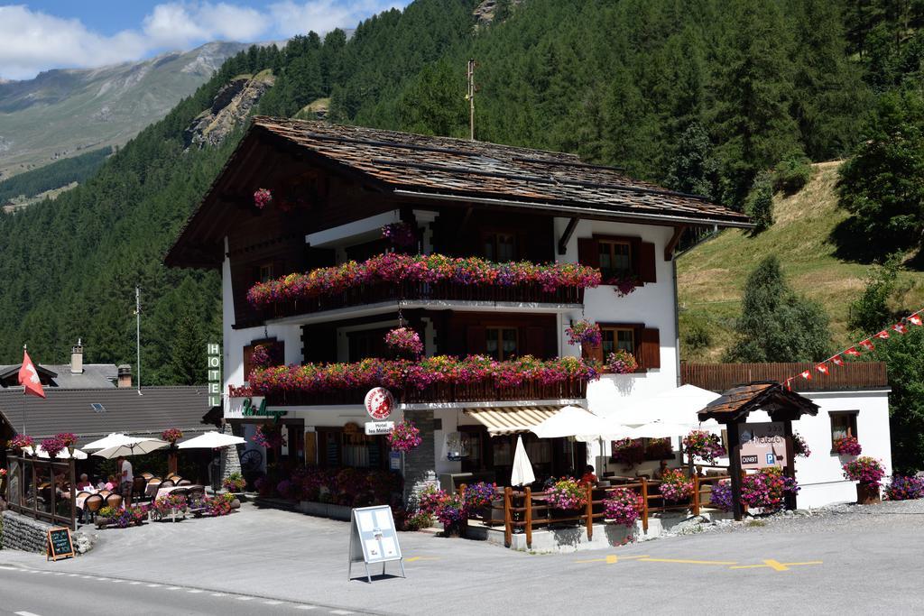 Hotel Les Melezes Haudères Exterior foto