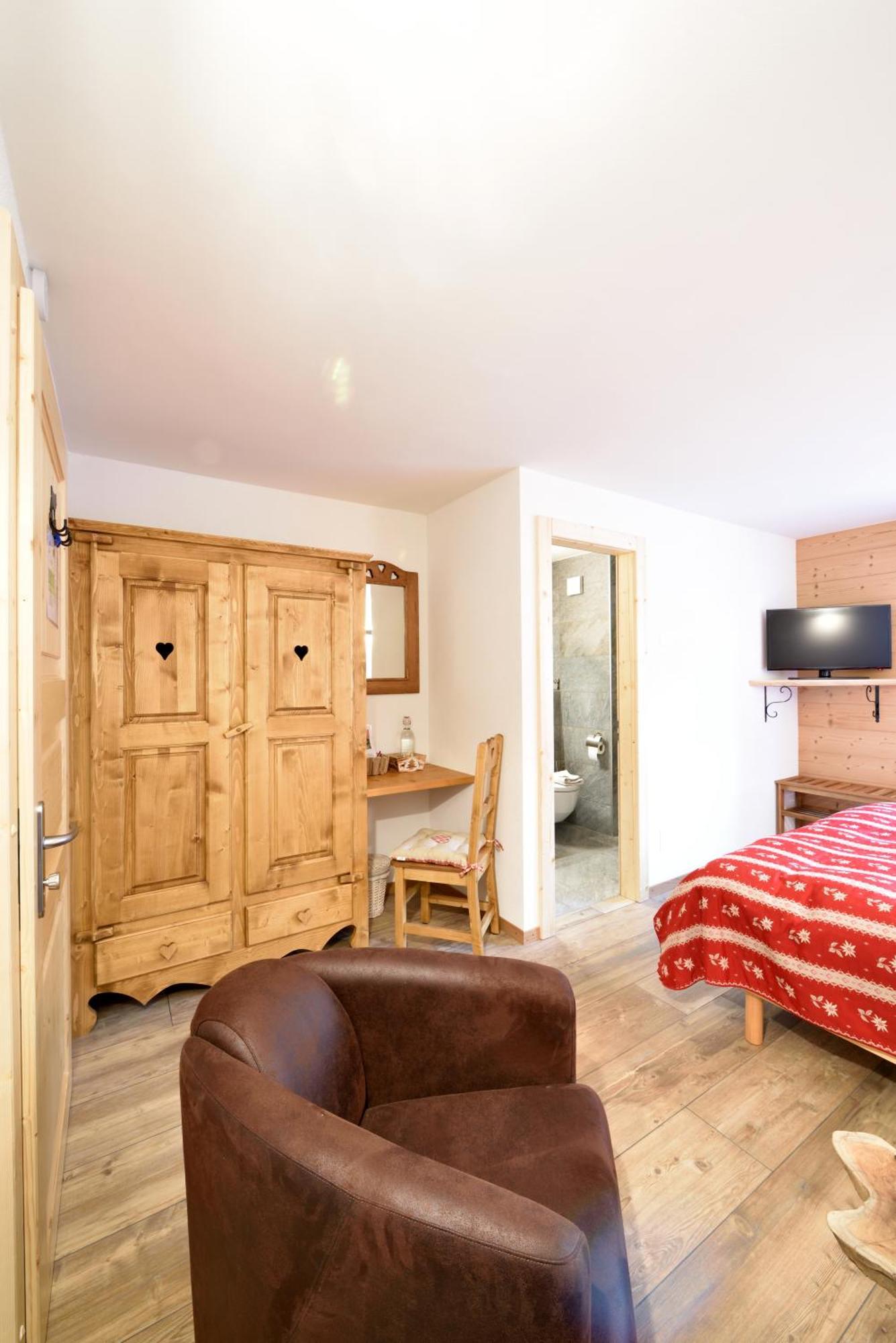 Hotel Les Melezes Haudères Quarto foto